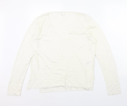 Womens UK Size M H&M Ivory Pullover Jumper