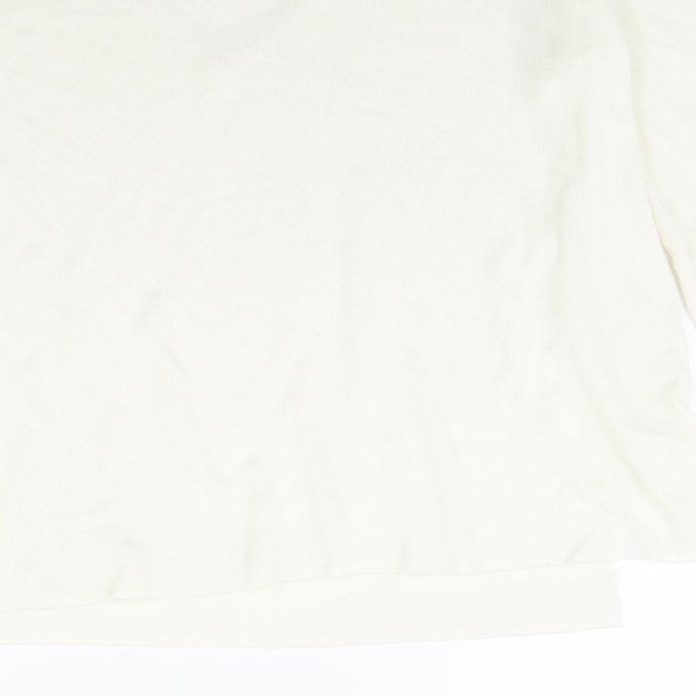 Womens UK Size M H&M Ivory Pullover Jumper