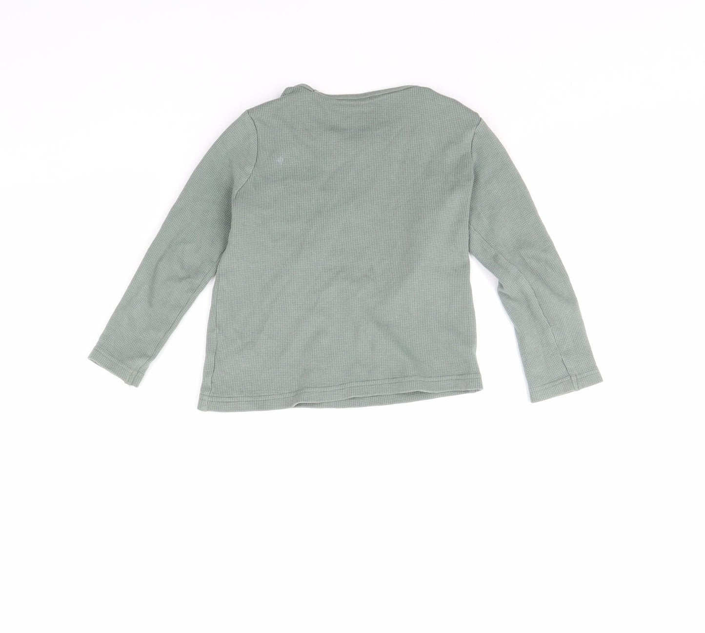 TU Boys Green   Basic T-Shirt Size 2 Years