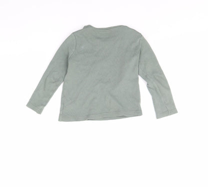 TU Boys Green   Basic T-Shirt Size 2 Years