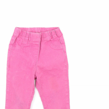 TU Girls Pink   Capri Trousers Size 18 Months