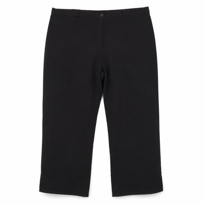 Womens UK Size 40 in Preworn Regular Fit Dress Pants Black Trousers