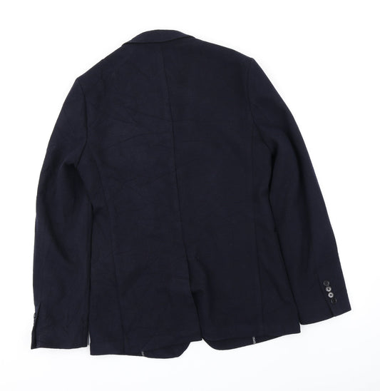 Mens UK Size  Marks and Spencer Regular Blue Suit Jacket