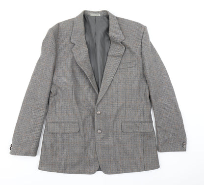 Mens UK Size  Preworn Regular Grey Suit Jacket