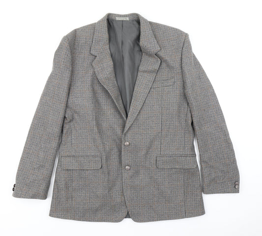 Mens UK Size  Preworn Regular Grey Suit Jacket