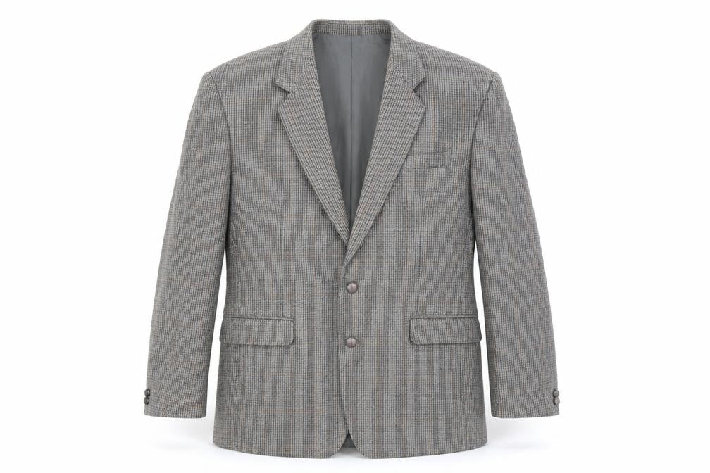 Mens UK Size  Preworn Regular Grey Suit Jacket