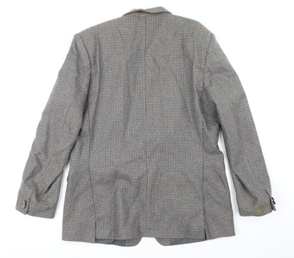Mens UK Size  Preworn Regular Grey Suit Jacket