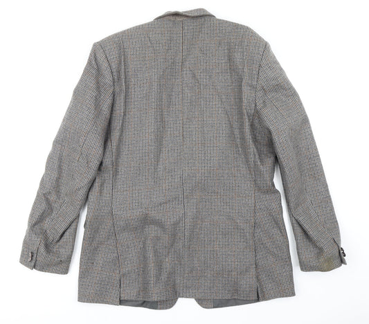 Mens UK Size  Preworn Regular Grey Suit Jacket