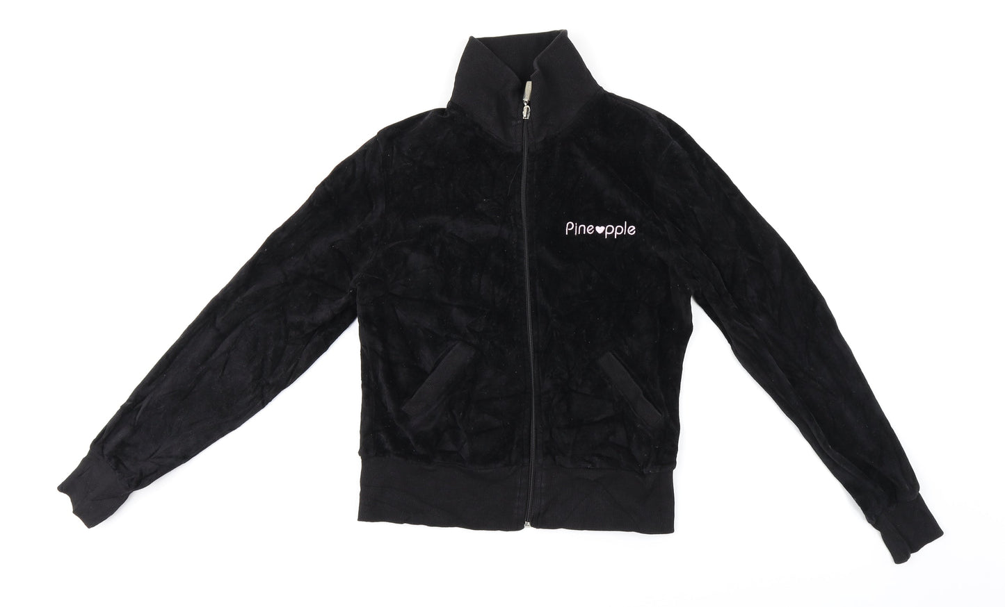 Womens UK Size M Pineapple Black Jacket