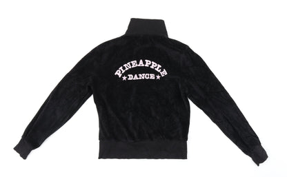Womens UK Size M Pineapple Black Jacket