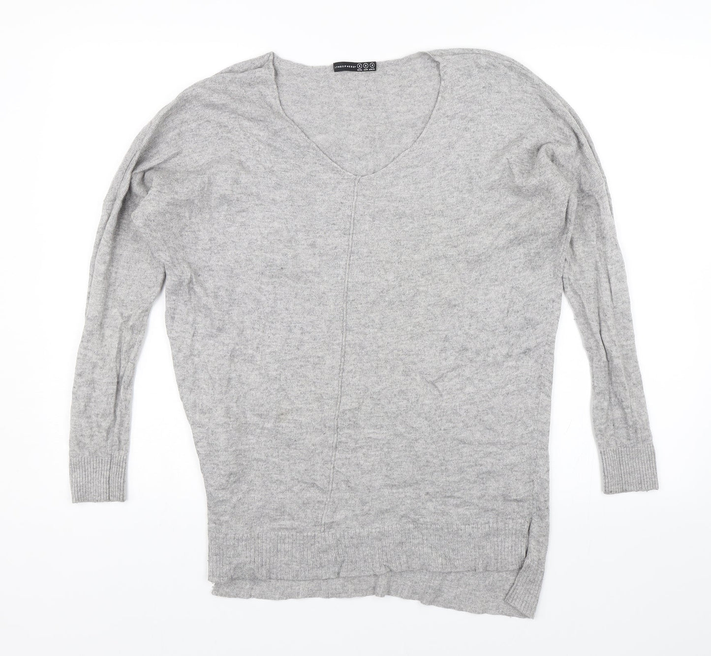 Womens UK Size S Atmosphere Grey Pullover Jumper