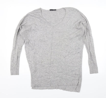 Womens UK Size S Atmosphere Grey Pullover Jumper