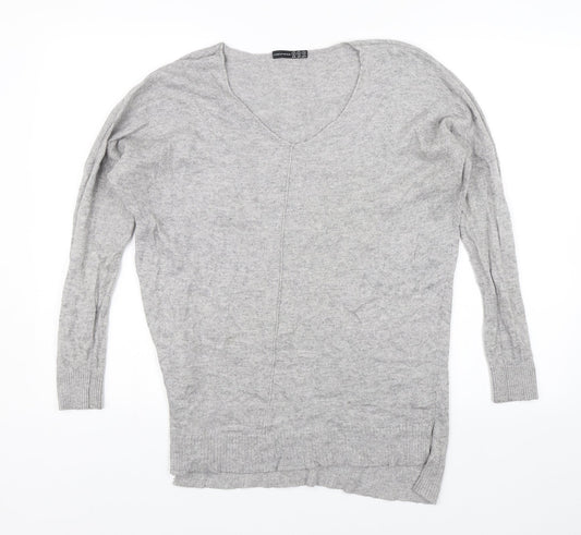 Womens UK Size S Atmosphere Grey Pullover Jumper