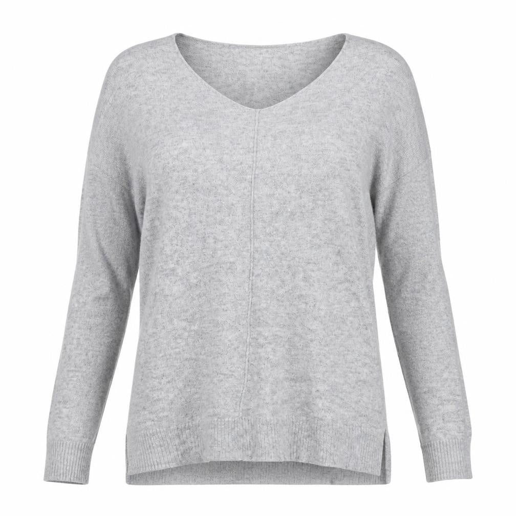 Womens UK Size S Atmosphere Grey Pullover Jumper