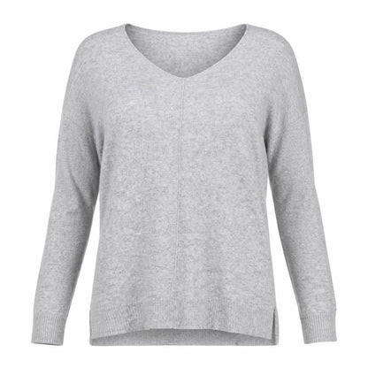 Womens UK Size S Atmosphere Grey Pullover Jumper