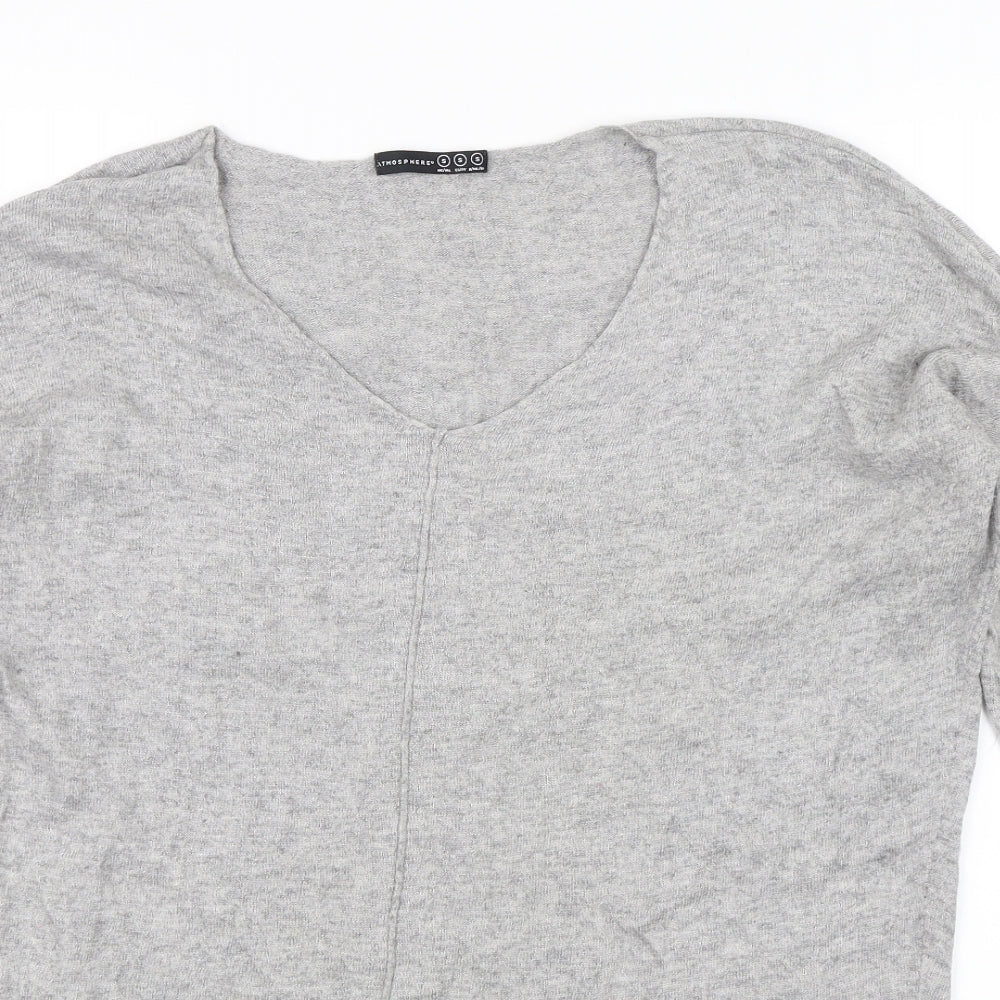 Womens UK Size S Atmosphere Grey Pullover Jumper