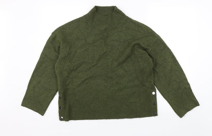 TU Womens Green   Pullover Jumper Size M