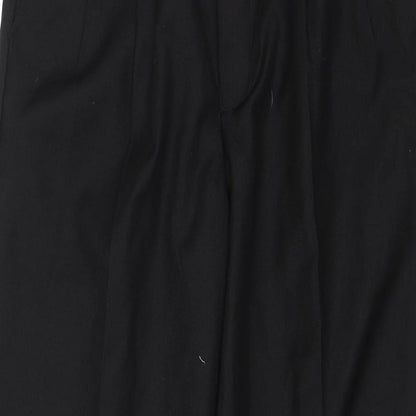 Skopes Mens Black   Dress Pants Trousers Size 34 in L28 in