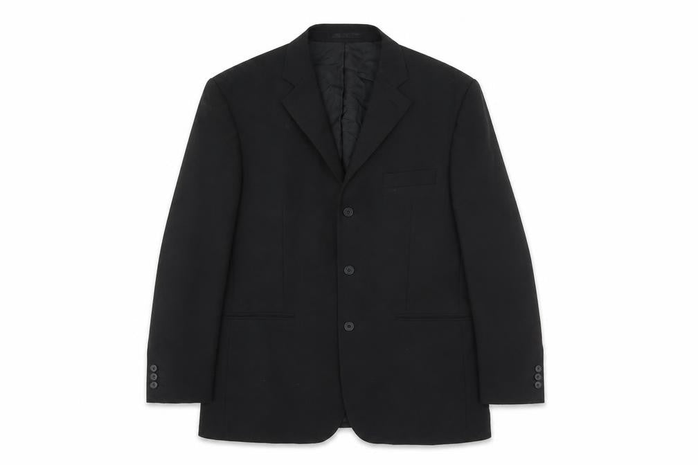 Mens UK Size 42 Burton Regular Black Suit Jacket