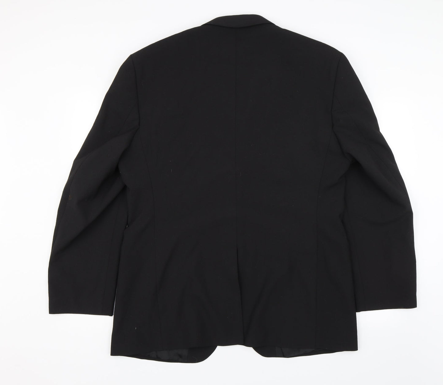 Mens UK Size 42 Burton Regular Black Suit Jacket