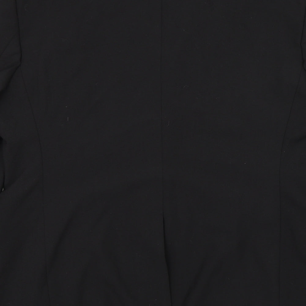 Mens UK Size 42 Burton Regular Black Suit Jacket