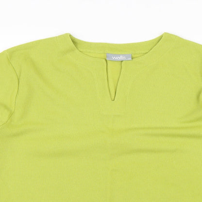 Womens UK Size 14 Wallis Green Pullover Jumper