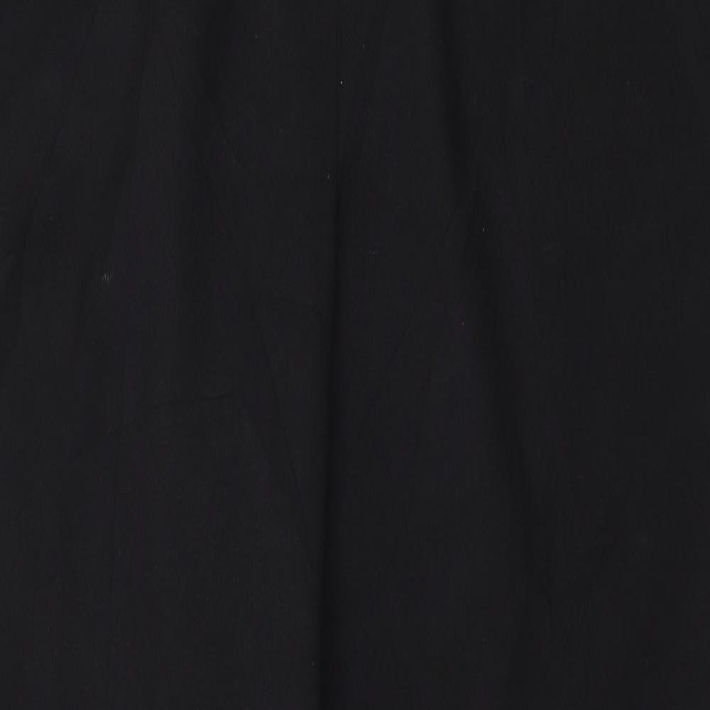 Womens UK Size 16 Marks and Spencer Regular Fit Dress Pants Black Trousers