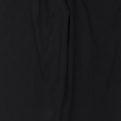 Womens UK Size 16 Marks and Spencer Regular Fit Dress Pants Black Trousers