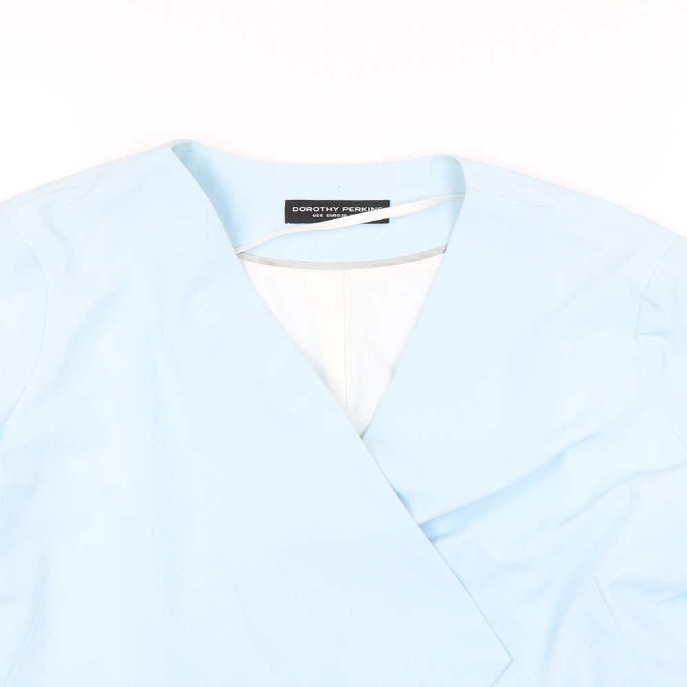 Womens UK Size 10 Dorothy Perkins Blue Jacket