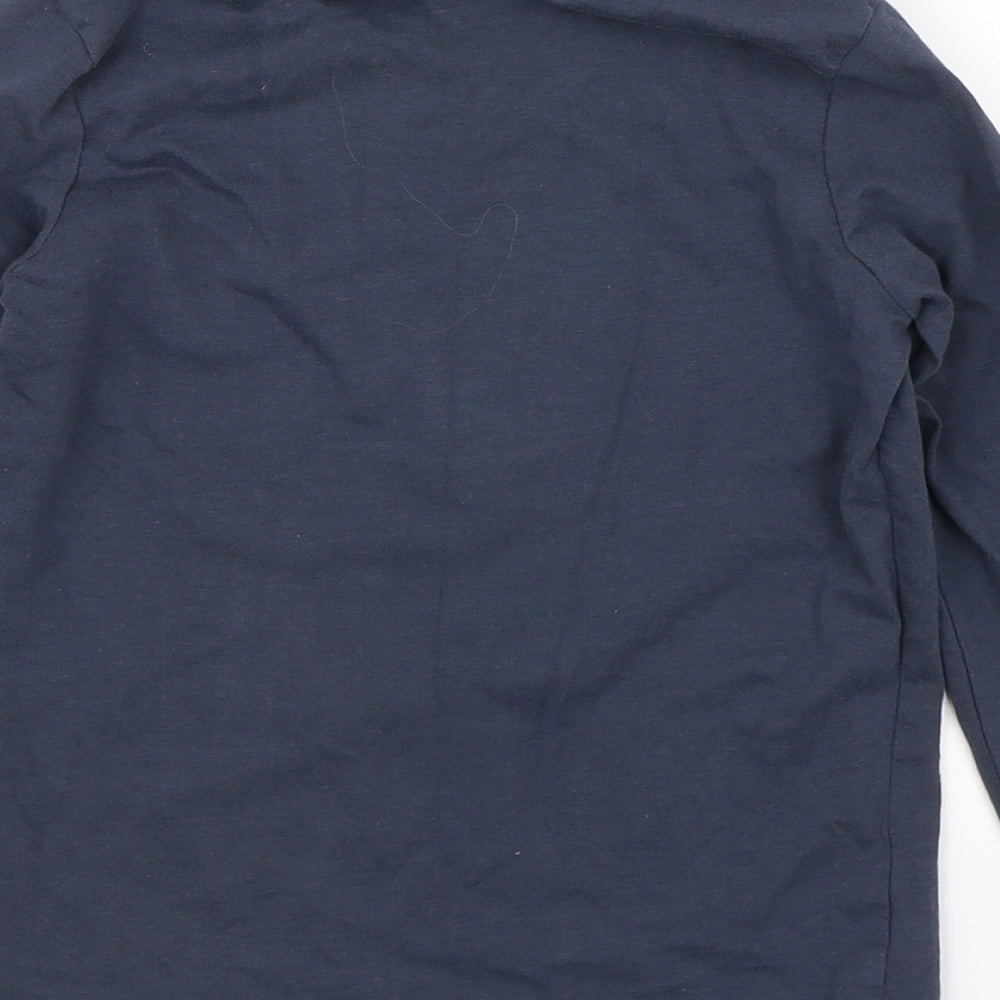 Nutmeg Boys Blue   Basic T-Shirt Size 5-6 Years  - Who Needs Santa When You Have Nana
