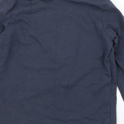 Nutmeg Boys Blue   Basic T-Shirt Size 5-6 Years  - Who Needs Santa When You Have Nana