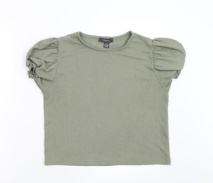 Primark Womens Green   Basic Blouse Size M