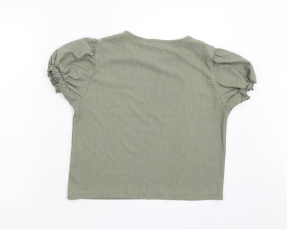 Primark Womens Green   Basic Blouse Size M