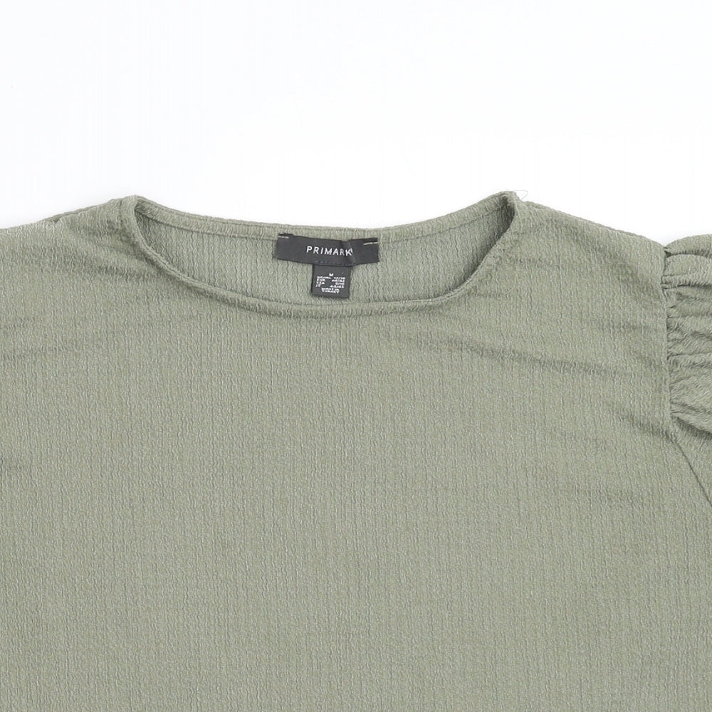 Primark Womens Green   Basic Blouse Size M