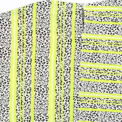 Primark Womens Multicoloured Animal Print  Basic Blouse Size 14