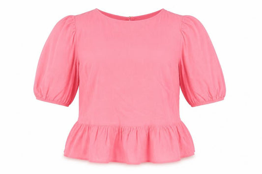 Womens UK Size 14 F&F Pink Basic Blouse