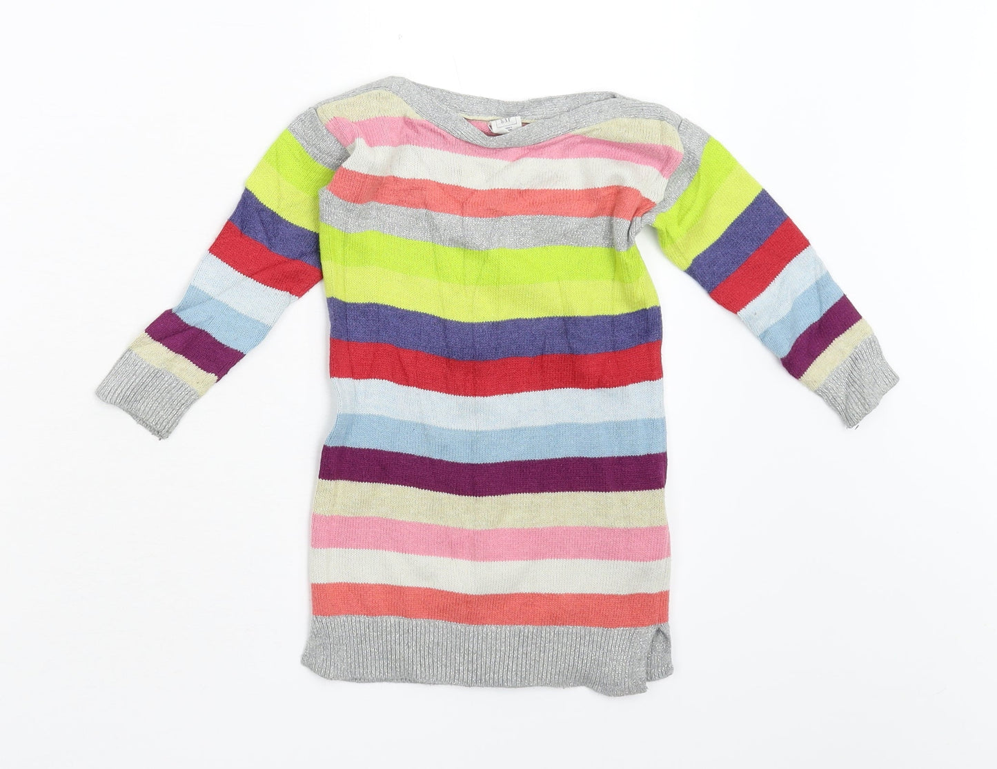 Gap Baby Baby Multicoloured Striped  Pullover Jumper Size 24 Months