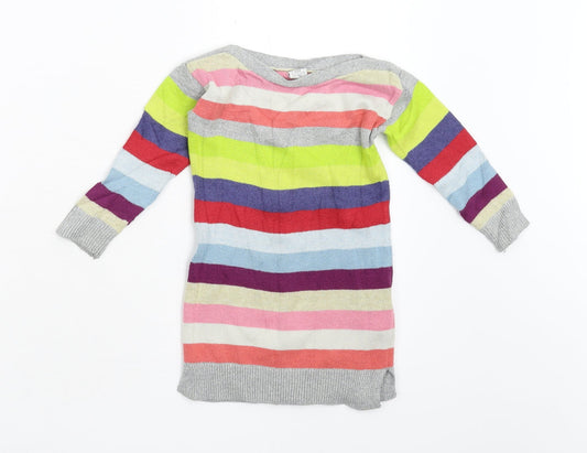 Gap Baby Baby Multicoloured Striped  Pullover Jumper Size 24 Months