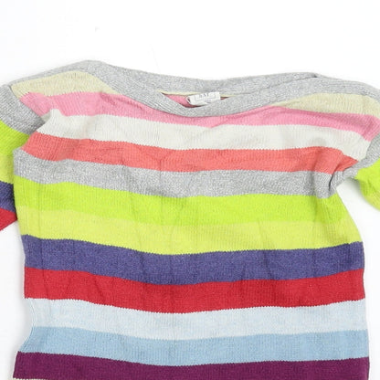 Gap Baby Baby Multicoloured Striped  Pullover Jumper Size 24 Months