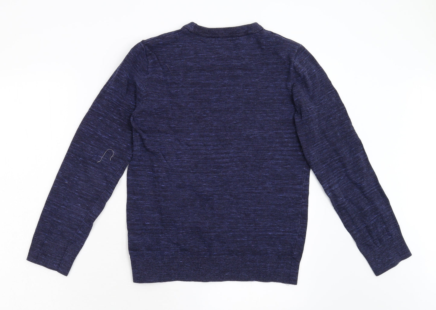 Mens UK Size S H&M Blue Pullover Sweatshirt