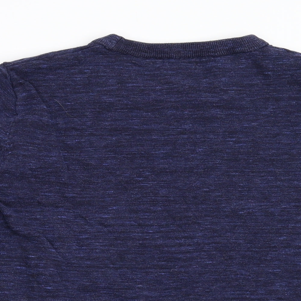 Mens UK Size S H&M Blue Pullover Sweatshirt