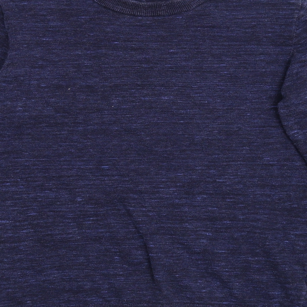 Mens UK Size S H&M Blue Pullover Sweatshirt