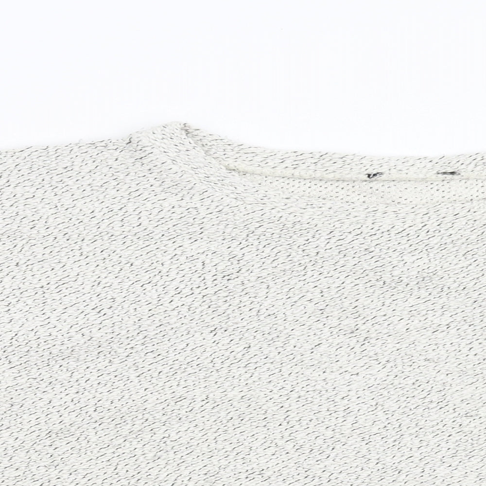 Womens UK Size 12 Preworn Grey Pullover Jumper