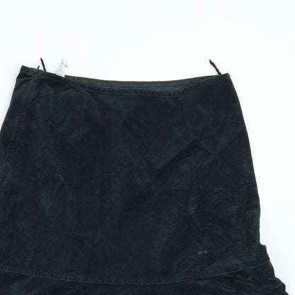 M&S Womens Green   A-Line Skirt Size 12