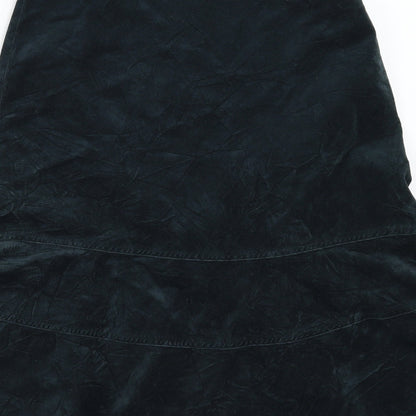 M&S Womens Green   A-Line Skirt Size 12
