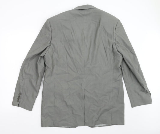 Mens UK Size 44 M&S Regular Grey Suit Jacket
