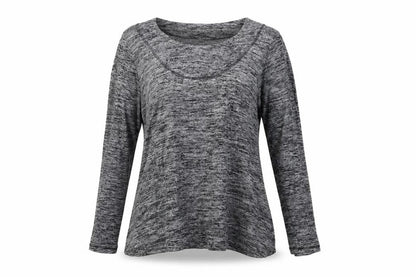 Womens UK Size L Preworn Grey Pullover Jumper