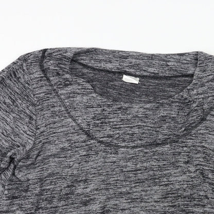 Womens UK Size L Preworn Grey Pullover Jumper