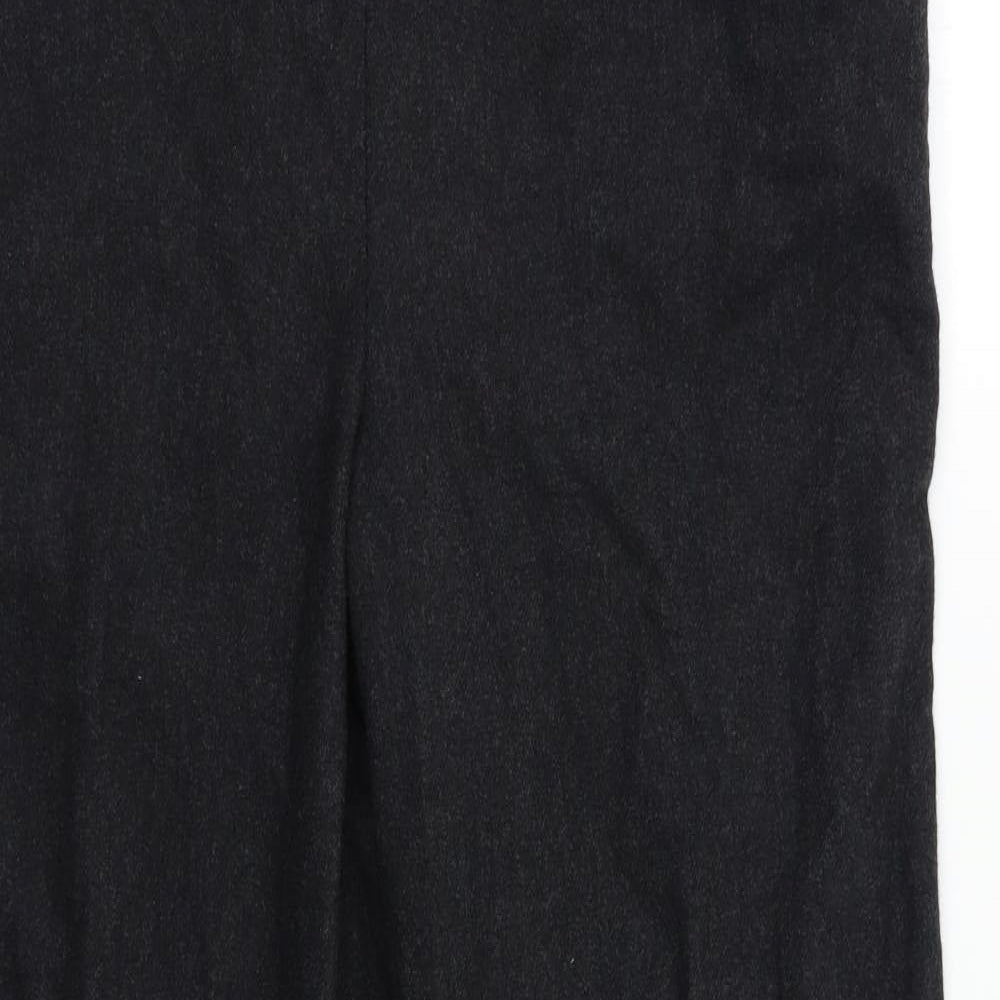 Womens UK Size M Preworn Regular Fit  Grey Trousers
