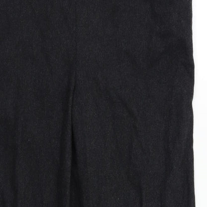 Womens UK Size M Preworn Regular Fit  Grey Trousers